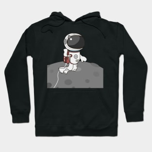 beautiful design of a funny and cute alien Hoodie